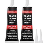 Pate a Joint Moteur,Joints Mécaniques de Moteur Automobile,Mastic d'étanchéité pour la Réparation de Motos Automobiles,Plage de Résistance à la Chaleur de -60℃-320℃,85g,Noir