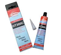 Pâte à Joint Noire Élastomère 100% Silicone pour carter d’huile - Résistant jusqu’à 300°C - Corteco HT300C 80 ml