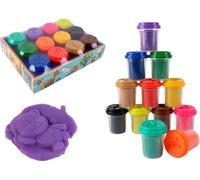 Pâte à modeler 12 gobelets
