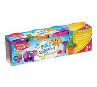 Pâte à modeler - 4 pots - 4 couleurs - Enfant - Dès 2 ans - Maped Creativ