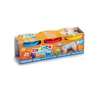 Pâte à modeler - CARIOCA - Baby Do - Set de 3 couleurs - Entraînement à la motricité - 75g par pièce