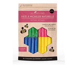 Pâte à Modeler Cire d'abeille - 4 Couleurs acidulées
