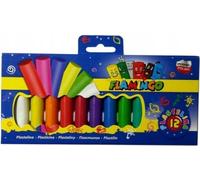 Pâte à modeler colorée en forme de flamant - Lot de 12 pour le jeu créatif ! Idéal pour modeler, dessiner et développer l'imagination des enfants. Enseigne et divertit !