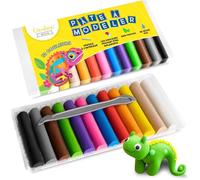 Pâte à modeler - CREATIVE DECO - Set 12 couleurs - Non toxique - Matériaux naturels - Sans cuisson