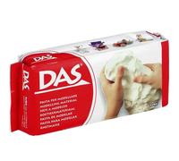 DAS Pain de pâte à modeler autodurcissante blanche 1 kg