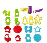 Pâte À Modeler En Plasticine Pour Enfants, 36 Couleurs, Argile Sèche À L'air, Colorée, Ultra-Légère, Jouets Éducatifs Amusants - 17 Pcs Outils Mis