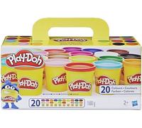 Pâte à Modeler Enfants Play-Doh 20 Pots Couleurs Garçons Filles pâte 84 grammes