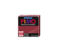 Pâte à modeler - Fimo Professional - Bordeaux - 85 g - Durcit au four - Emballage refermable