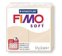 Pâte à modeler fimo soft coloris sahara pain 57g