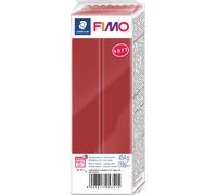 FIMO 8021-2 Pâte à modeler FIMO SOFT, durcissant au four, rouge Noël, 454 g