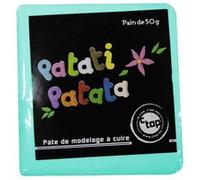 Pâte à modeler fine souple- aqua - 50gr -Cuir au four facile à modeler - Patati Patata Bleu G