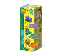 Pâte a modeler FunDo - Dinosaures (3x90gr-1x40gr) - SES CREATIVE - Interactive pour les jeunes enfants.