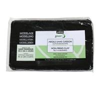 Pâte à modeler - Gédéo - Auto-durcissante - 1,5 Kg - Noir - Sèche à l'air