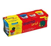 Omyacolor - Pate A Modèler A Jouer Giotto bébé - Set De 3 Pots De 220g G