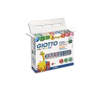Pâte à modeler giotto patplume végétale coloris assortis boîte 12x350g