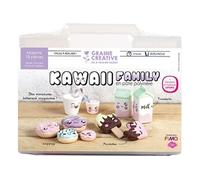 Pâte à modeler Graine Créative Mallette Fimo Kawaii Family