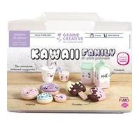 Pâte à modeler Graine Créative Mallette Fimo Kawaii Family