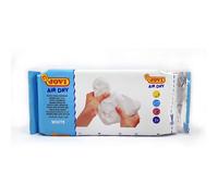 Jovi - Pâte à modeler Air Dry autodurcissante à base d'argile blanc 250 g dès 3 ans