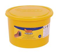 Jovi - Pâte à jouer souple, Soft Dough BLANDIVER, Pot de 460g, Couleur Jaune, Idéal pour s'initier au monde du modelage