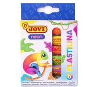 Pâte à modeler Jovi pack de 6 unités de 15 grammes couleurs néon G