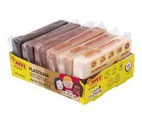 Jovi Pâte à modeler végétale – 6 x 50 g – Couleurs multiculturelles