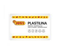 Pâte à modeler jovi plastilina végétale coloris blanc 350g