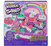 Pâte à modeler Kinetic Sand Shimmer Royaume des licornes Multicolore E