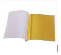 Pâte À Modeler M0065, 1 Pièce, Imitation Feuille D'or, Papier Artisanal, Dorure, Argent, Cuivre, Bricolage, Décoration, Modélisation, Argile Visqueuse