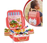 Pâte à modeler - MEGA CREATIVE - Fruits et légumes - 10 couleurs - 3-en-1 - À partir de 3 ans