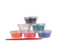 Pâte à modeler micro-billes pour enfant Foam Clay x6 Coul. Vives
