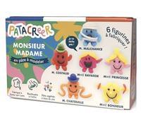 6 lits de pâte à modeler made in France Monsieur Madame