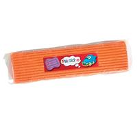 Pâte à modeler orange 400 g - Pâte à modeler pour animateurs professionnels et maquettistes, ne sèche jamais, sculptures, maquettes et animations en stop-motion