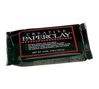 Pâte à modeler Paperclay auto durcissante blanc - 454g