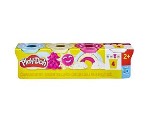 Pâte à modeler Play-Doh Confetti Fun Pack de 4 pots 340 g Multicolore
