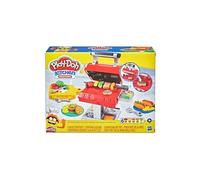 Play-Doh Pâte à modeler Kitchen Creations Le Roi du Grill - 6 pots multicolores - Dès 3 ans