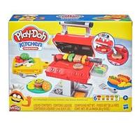 Play-Doh Pâte à modeler Kitchen Creations Le Roi du Grill - 6 pots multicolores - Dès 3 ans