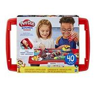 Play-Doh Pâte à modeler Super Barbecue - 40 pièces, 10 couleurs, atoxique - Multicolore