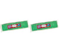 Pâte à modeler pour animateurs professionnels et maquettistes - Vert clair - 400 g (Lot de 2)