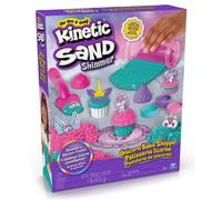 Kinetic Sand Sable Magique - Coffret Patisserie Licorne 453 G - Créations Thème Féérique Licorne - Moules Outils Accessoires - Alternative Pâte À Modeler - Jouet Enfant 3 Ans Et + - Loisirs Créatifs