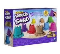 Pâte à modeler pour enfant Kinetic Sand Coffret Recharges 10 couleurs G