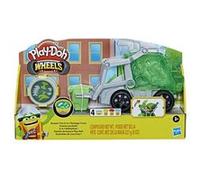 Pâte à modeler pour enfant Play Doh Wheels Camion Poubelle E