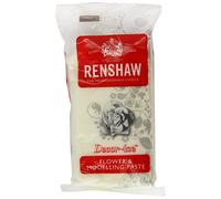 Pâte à modeler pour fleur et décoration - Blanc - 250 g - Par Renshaw