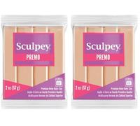 Pâte à Modeler Premo Sculpey, Beige, Beige (Lot de 2)