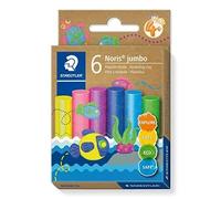 STAEDTLER Pâte à modeler plastiline Noris jumbo, 6 couleurs G