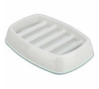 Pâte À Nourrir Lentement, Design Grille, 0,25l/21 ×14 Cm, Plastique/Tpr, Gris