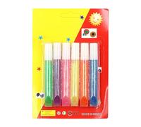 Pâte à paillettes Colle colorée Colle artisanale Ensemble de colle artistique Stylo fin artisanal Stylos à paillettes pour l'artisanat Colle à paillettes DIY Colle artistique pour enfants Stylos à