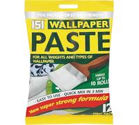 Pâte à papier peint Formule super forte | Convient à tous les types de papier peint | Lot de 10 rouleaux | Application facile et adhérence durable