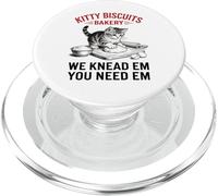 Pâte à pétrir drôle pour Chat We Knead Em You Need Em Bakery PopSockets PopGrip pour MagSafe