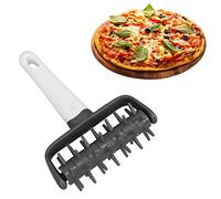 Pâte à Pizza Docker Pizza Pâtisserie Trou Rouleau Pâte À Pâte Outil pour Gâteau Tarte Biscuits Pain Pâtisserie Cuisson Outil De Cuisson (Gris)