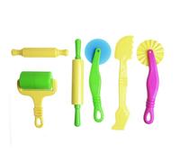 Pâte À Plasticine En Argile De Poterie, Outils De Modélisation De Sculpture, Jouet De Simulation Pour Enfants, 6 Pièces, M89cnew